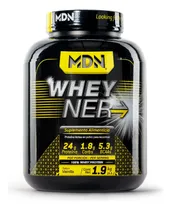 Comprar Proteína WheyNer MDN Sports 1.95kg Sabor Vainilla, Proteina premium, 65 servicios, whey protein, proteina 100% whey.