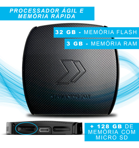 Streaming Box Ka Desbloqueio Tela Apps Ios Android 32gb