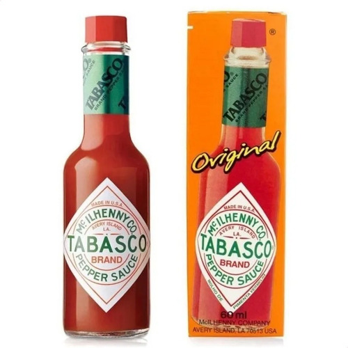 Salsa Tabasco Rojo Original 60ml Picante