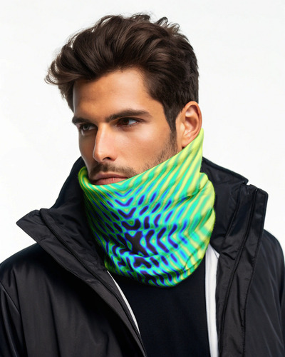 Neckwear Cuellera Doble Reversible Térmica Uv Multiuso Nexus Negative Estampado / Liso Unico Adulto