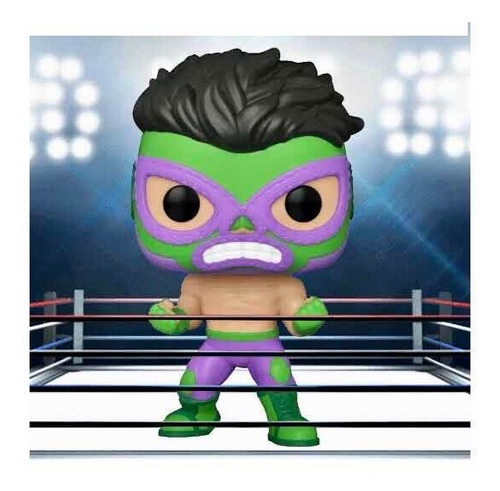 Figura De Acción Marvel Lucha Libre El Furioso Funko Pop
