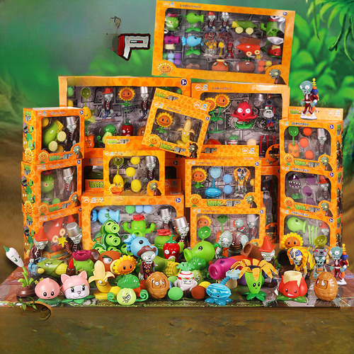 Plants Vs Zombies 5 Plants 2 Zombies De Goma Blanda