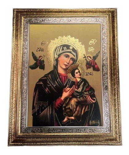 Cuadro De Nuestra Señora Del Perpetuo Socorro 96 X 75