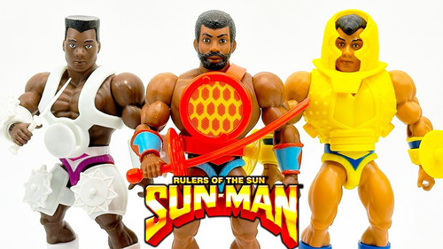 Sun-man & Rulers Of The Sun Masters Kikto Holographo Zap-man