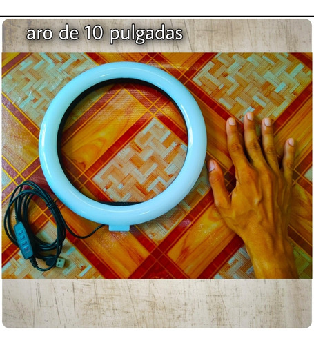 Imagen 8 de 8 de Aro De Luz 10 Pulgadas Con Trípode De 80 Pulgadas.