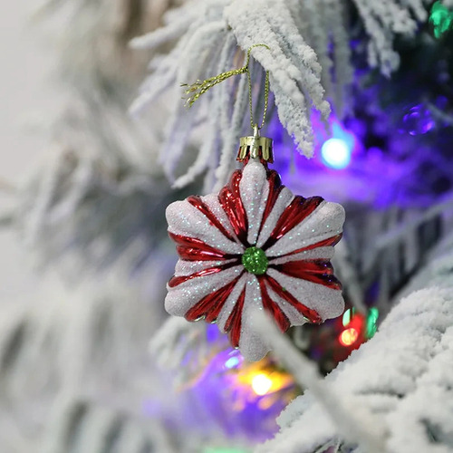 12 Colgantes Navideños, Decoración Navideña Para El Hogar