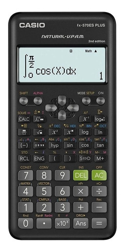 Calculadora Cientifica Casio Fx-570es Plus-417 Funcões