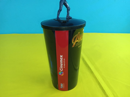 Vaso Coleccionable Avengers Infinity War Capitan America (Usado)