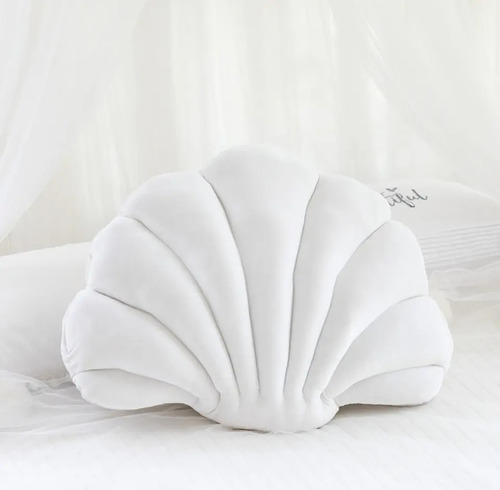 Almohada Decorativa Con Forma De Concha De Mar