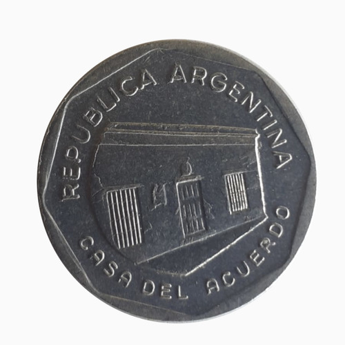 Moneda Argentina 1989 10 Australes