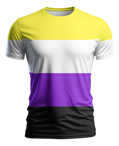 Remera Bandera No Binario Lgbtq+ 