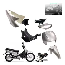 Comprar Kit Plasticos Gilera Smash 110 Gris + Tornillos + Calcos