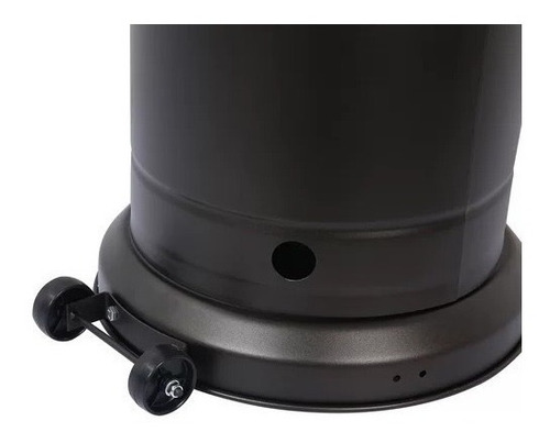 Aquecedor A Gas Externo Aço Inox Chapéu 46000 Btu - Deluxe