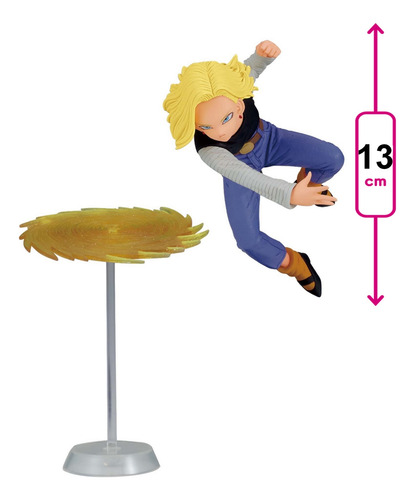 Figura Androide 18 Dragon Ball Goku Vegeta Trunks Gohan