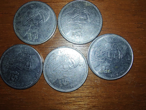 Monedas De A Peso De José Morelos De 1985