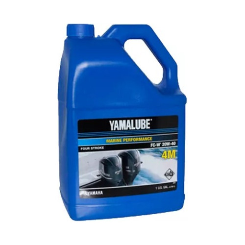 Aceite Marino Yamaha 20w40 Para Motor Fuera De Borda 3.785lt