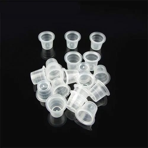 Cups Para Tatuar X 100 Unds Tattoo Caps Tatuaje 14x12 Mm