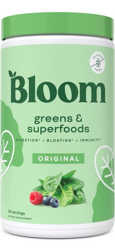 Alimento Verde 303g Bloom Nutri - g a $2000