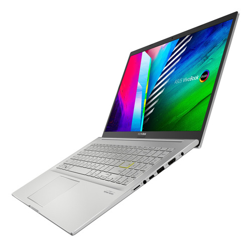 Imagen 3 de 6 de Notebook Asus VivoBook K513EA plateada 15.6", Intel Core i7 1165G7 8GB de RAM 512GB SSD, Intel Iris Xe Graphics G7 96EUs 1920x1080px FreeDOS