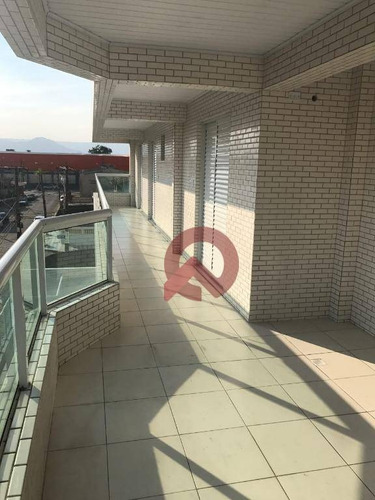 Imagem 9 de 13 de Apartamento Com 3 Dormitórios À Venda, 132 M² Por R$ 470.000,00 - Vila Guilhermina - Praia Grande/sp - Ap2743