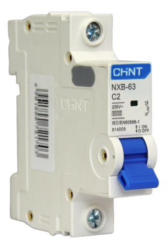 Interruptor Automatico 1x2a 6ka C Nxb-63 Chint