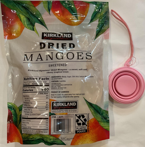 Mangos Secos Endulzados 2 18 Kg Con Tazas Plegables