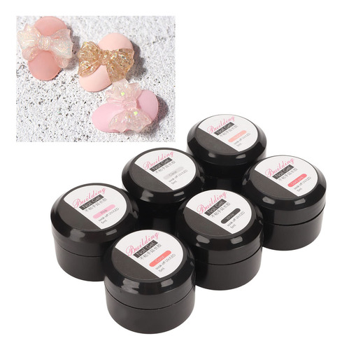 6pcs Gel De Construcción Sólida, Gel Sólido De Extensión De