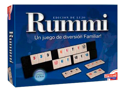 Juego De Mesa Clasico Magic Play Rummi P/ Niños Y Adultos
