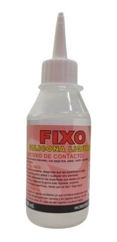 Silicona Liquida 100 Ml Fixo