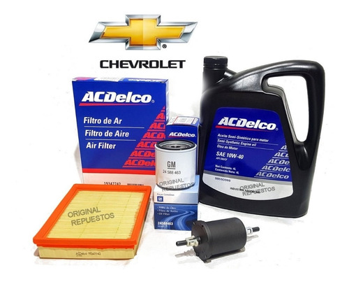 Kit Filtros +  Aceite 10w40 Acdelco Suzuki Fun Celta 1.0 1.4