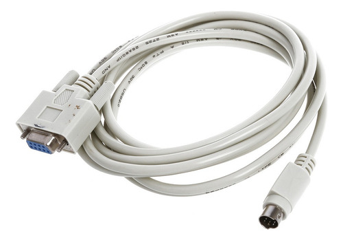 Db9p Ao Mini Ruído Rs232 Do Cabo Da Transferência 8p Branco