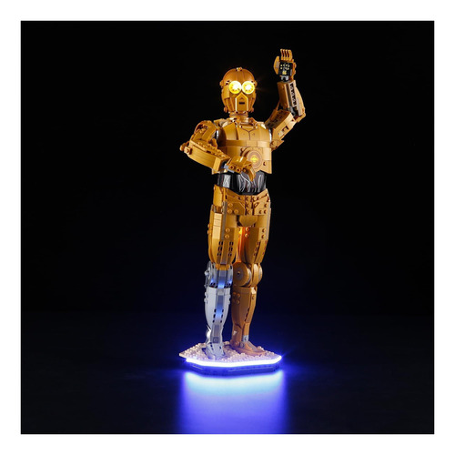 Kit De Luz Led Mililier Para El Conjunto Lego C-3po, Con El