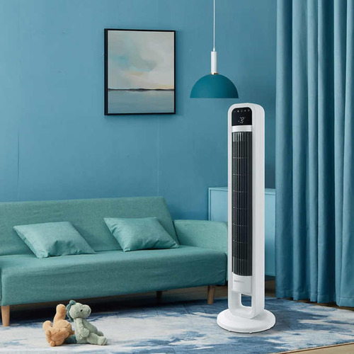 Ventilador De Torre Omnibreeze 4 Velocidades Con Control Remoto