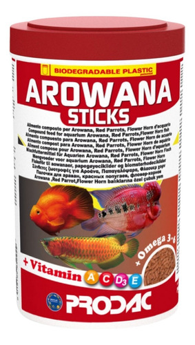 Alimento Para Pez Arowana, Flower Horn, Pericos Rojos 450g