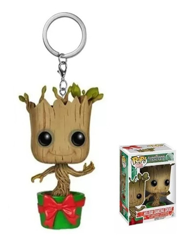 Llavero Funko Pop Marvel Groot Dancing