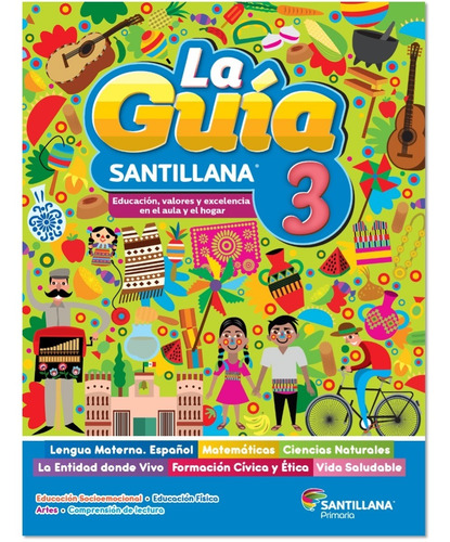 Imagen 1 de 3 de Guía Santillana 3º Primaria Oficial 2021 - 2022 Paquete