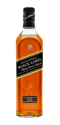 Whisky Johnnie Walker Etiqueta Negra 750 Ml. 