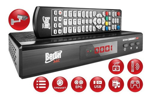 Receptor Digital Hd Analógico Smart Bs9500 Bedin Sat