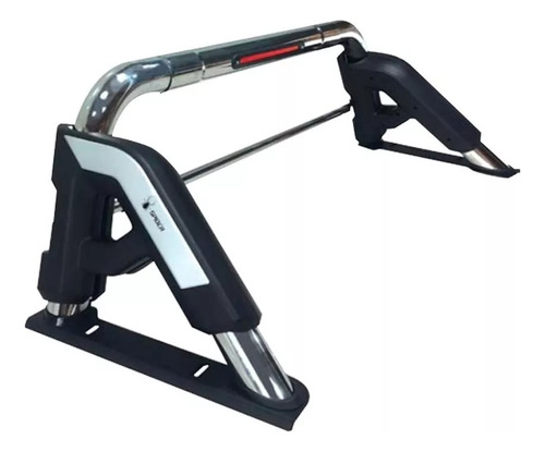 Roll Bar Cromado C/ Luz Stop S10 Max 2022 - 2024