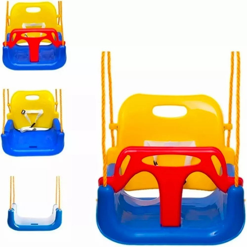 Columpio 3 En 1 Silla Ajustable Portátil Asiento Bebé Niños