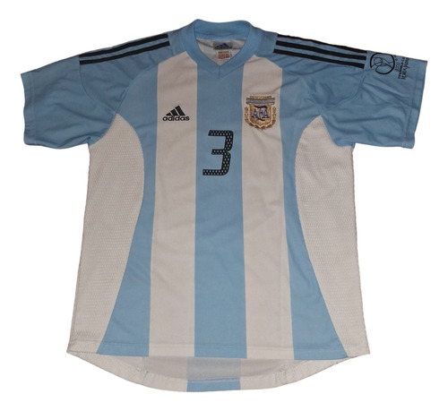 Camiseta Selección Argentina #3 Sorin Corea-japón 2002 