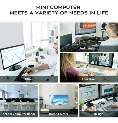 Mini Pc Beelink Mini S 8gb 256gb Win 11 Intel Celeron N5095