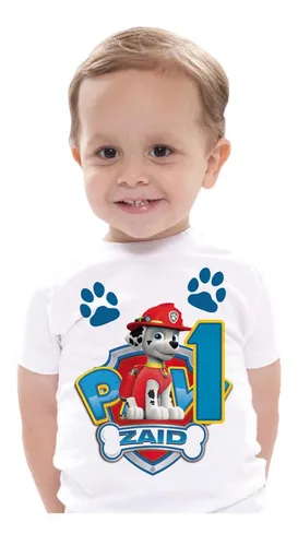 Pantano armario toda la vida Kit 2 Playeras Paw Patrol Personalizada Para Fiestas | Envío gratis