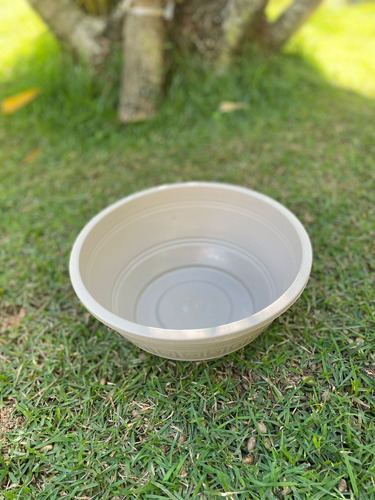 15x Vaso Cuia Grande Para Rosa Do Deserto 6,6 Ltrs Cor Areia