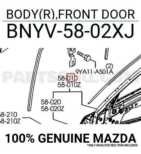 Puerta Delantera Derecha De Mazda 3 Sedan