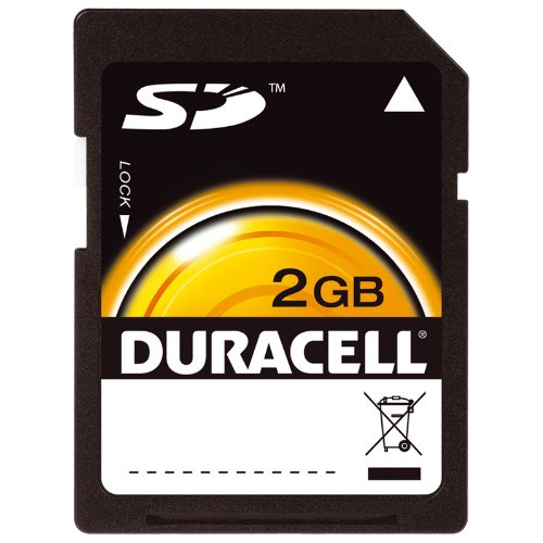 Duracell 2 gb Sd Tarjeta Memoria Flash Du-sd-2048-c