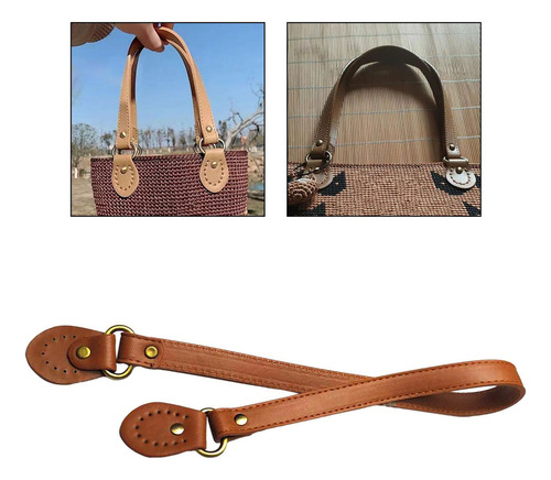 S 5 Asa De Bolso De Cuero Pu, Correa De Bolso Para Marrón