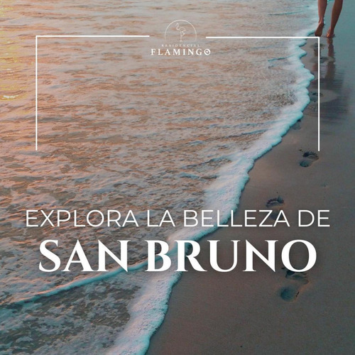 Terrenos De 250m2 A Solo 350 Metros Del Mar, Frente A La Laguna, San Bruno, Yucatan, Financiamiento
