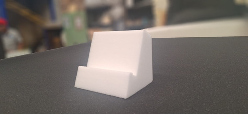 Soporte De Espuma Para Celular, Almohada Blanco