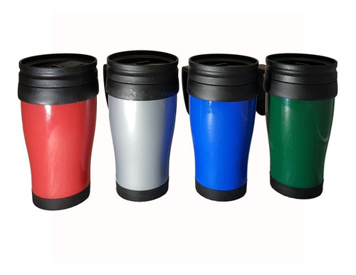Imagen 2 de 5 de Jarro Térmico Taza Vaso 400 Cc Frío Calor Camping